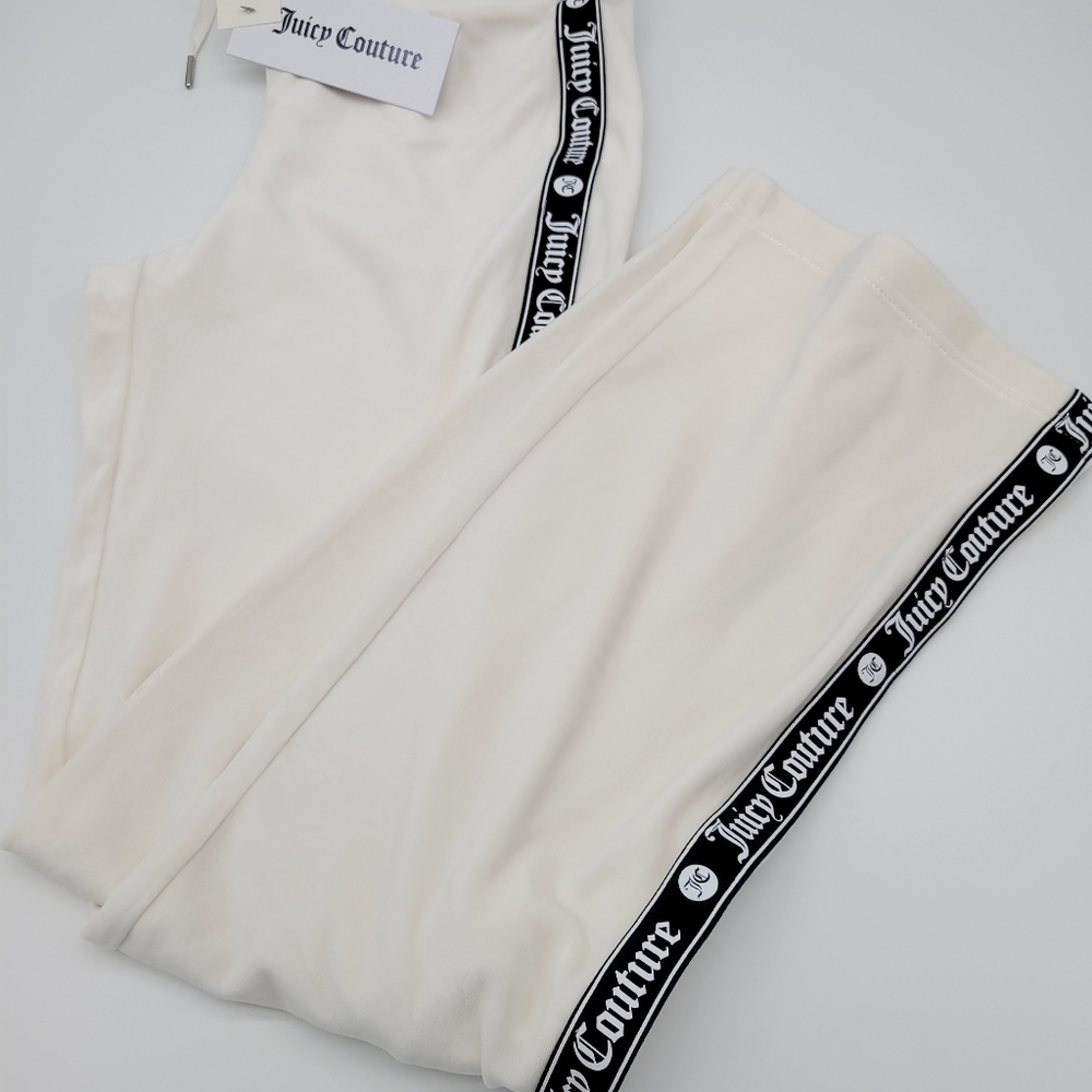 NWT - Juicy Couture velour track pants.
